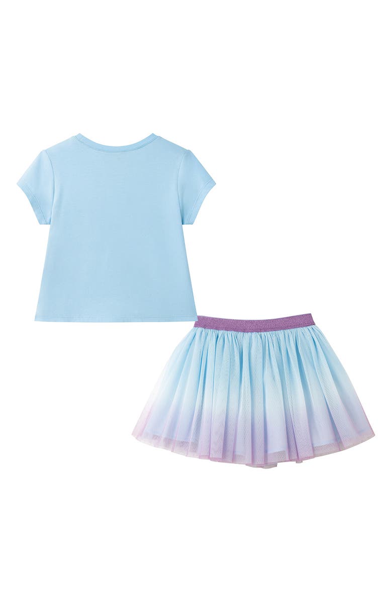 Andy & Evan Kids' Sequin Tee & Tulle Skirt, Alternate, color, 