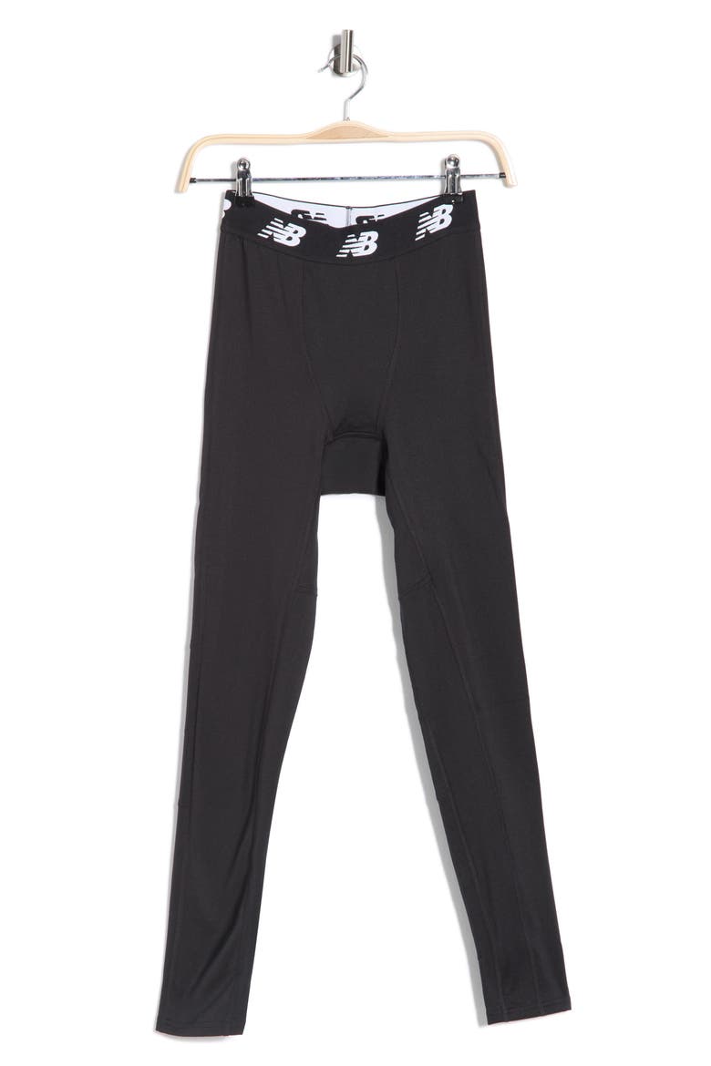 Cold Compression Tights, Alternate, color, BLACK