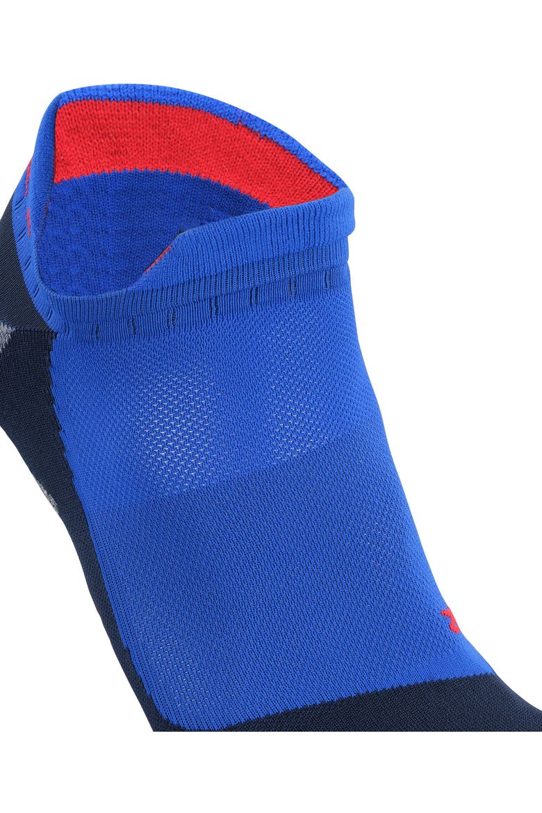 RU5 Race Invisible Running Socks, Alternate, color, Cobalt