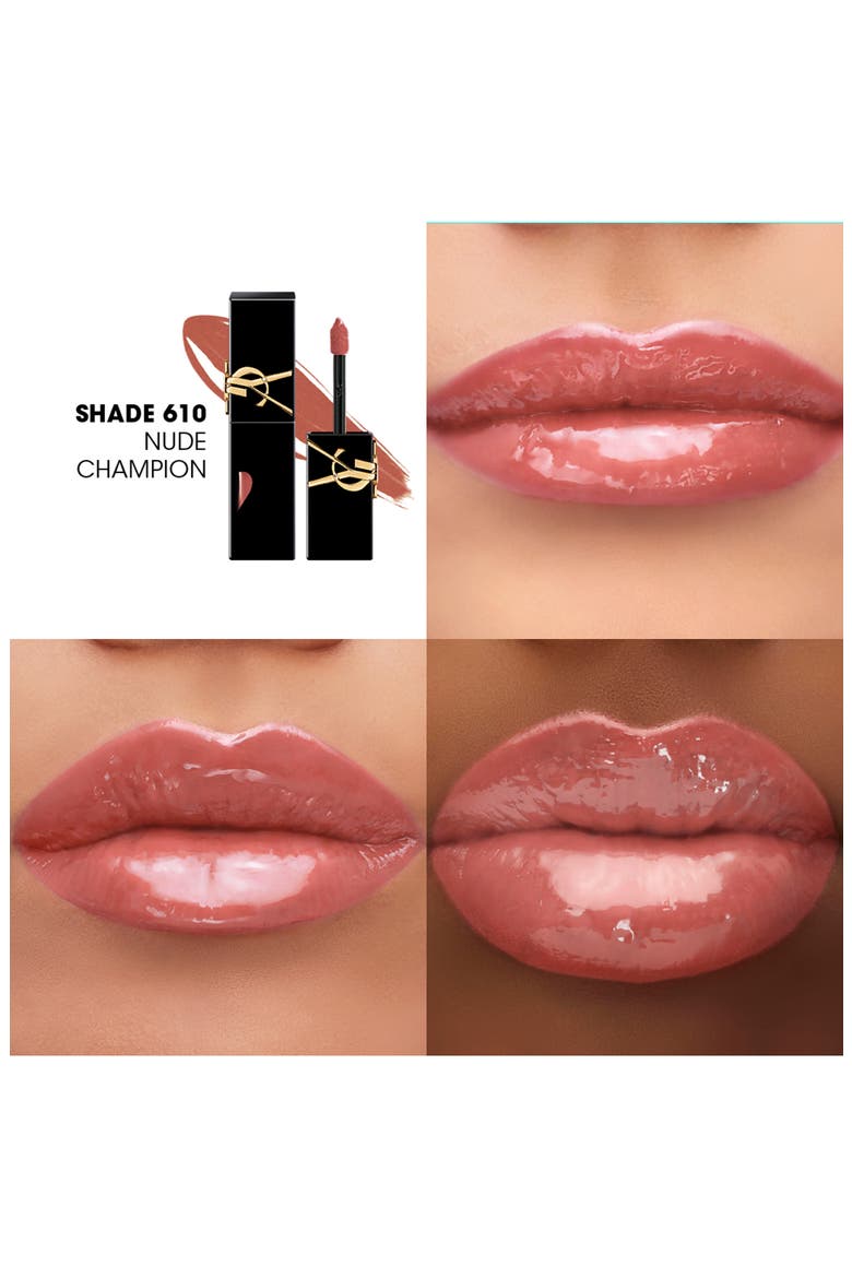 The Inks Vinyl Cream High Shine Lip Stain, Alternate, color, 610 NUDE CHAMPION