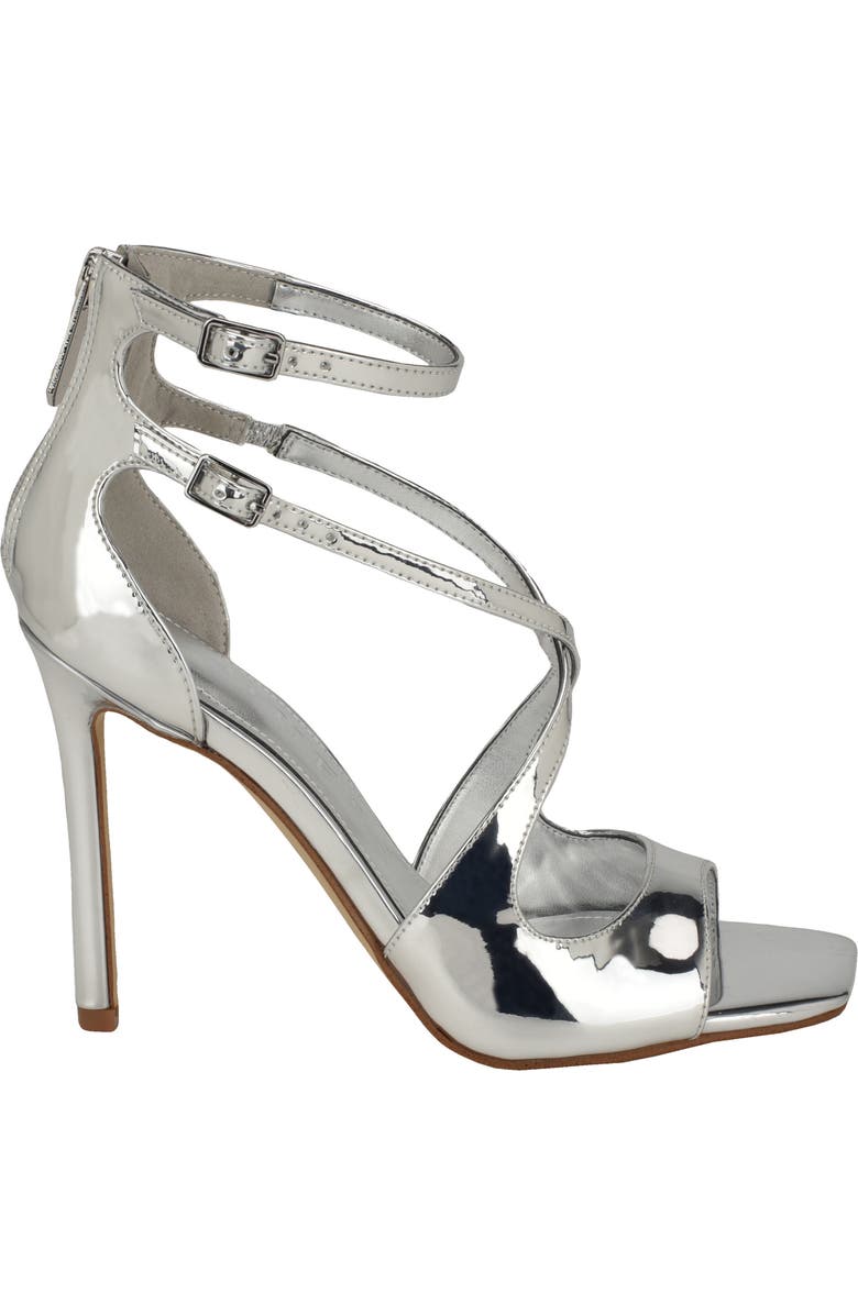 GUESS Sella Sandal, Alternate, color, Silver