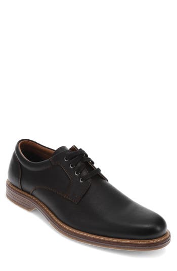 Dockers Mens Handel Dress Casual Lace Up Oxford Shoe In Black