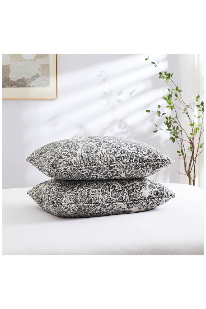Ashanti Quilt & Sham Set, Alternate, color, GREY