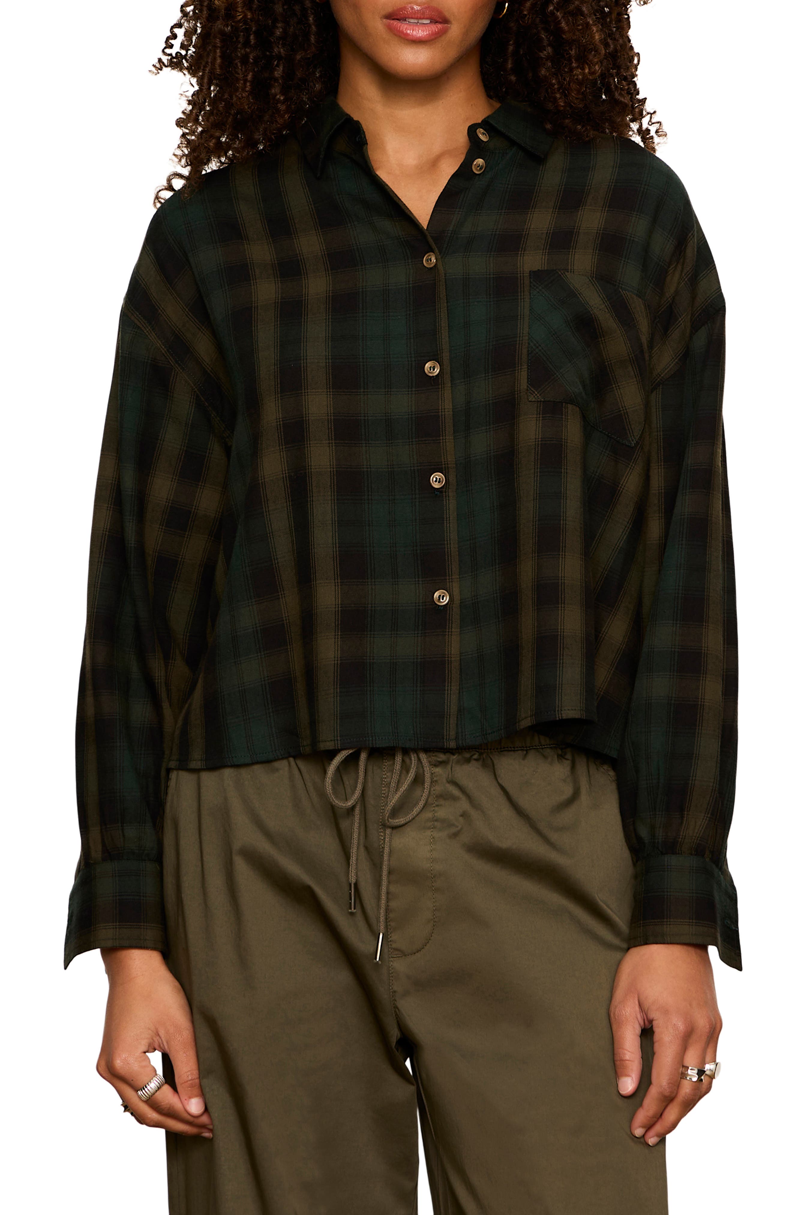 selected FOREST GREEN PLAID