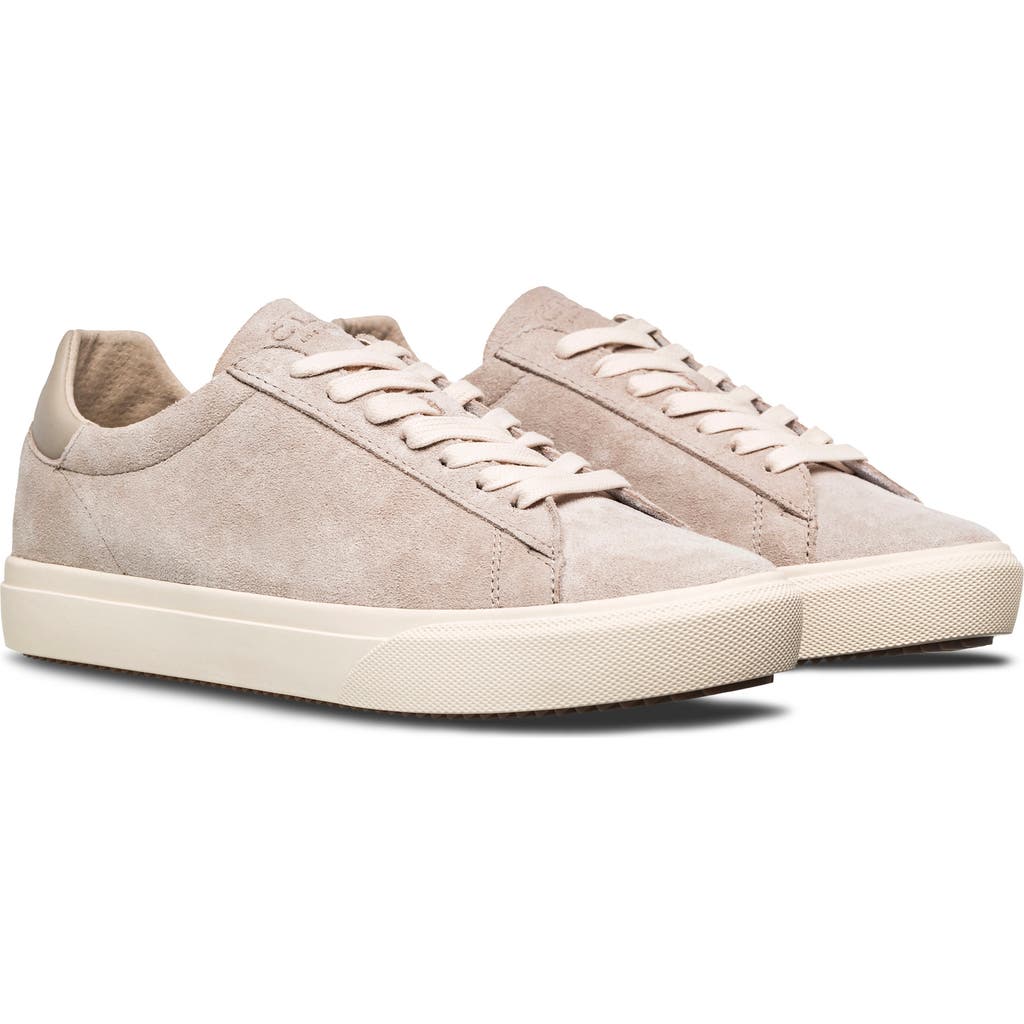 CLAE Bradley Venice Leather Sneaker in Feather Grey Suede