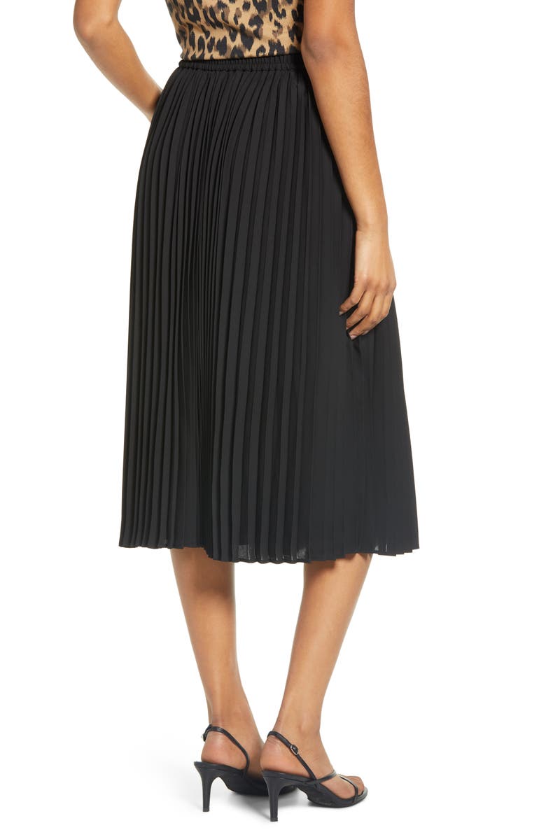 Halogen<sup>®</sup> Pleated Chiffon Skirt, Alternate, color, 