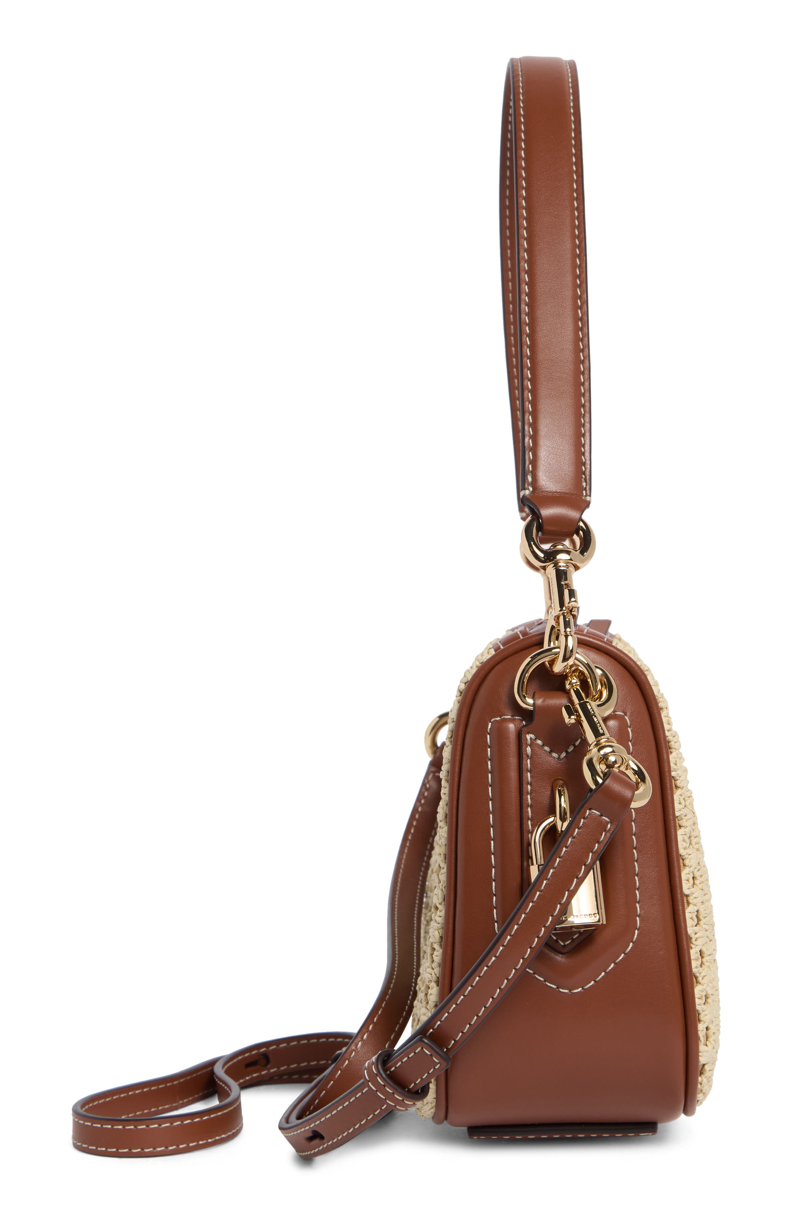 Marc Jacobs Small Convertible Crossbody Bag, Alternate, color, Natural