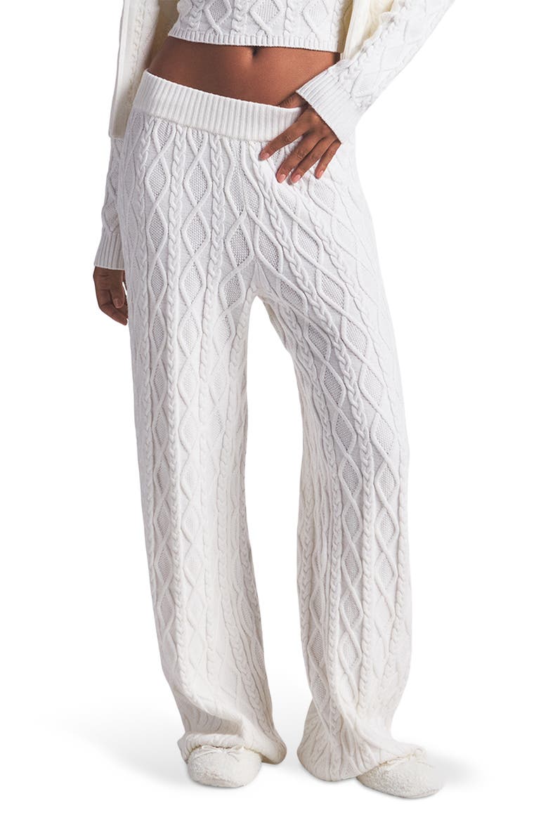 Snow Bunny Straight Leg Pants, Main, color, IVORY