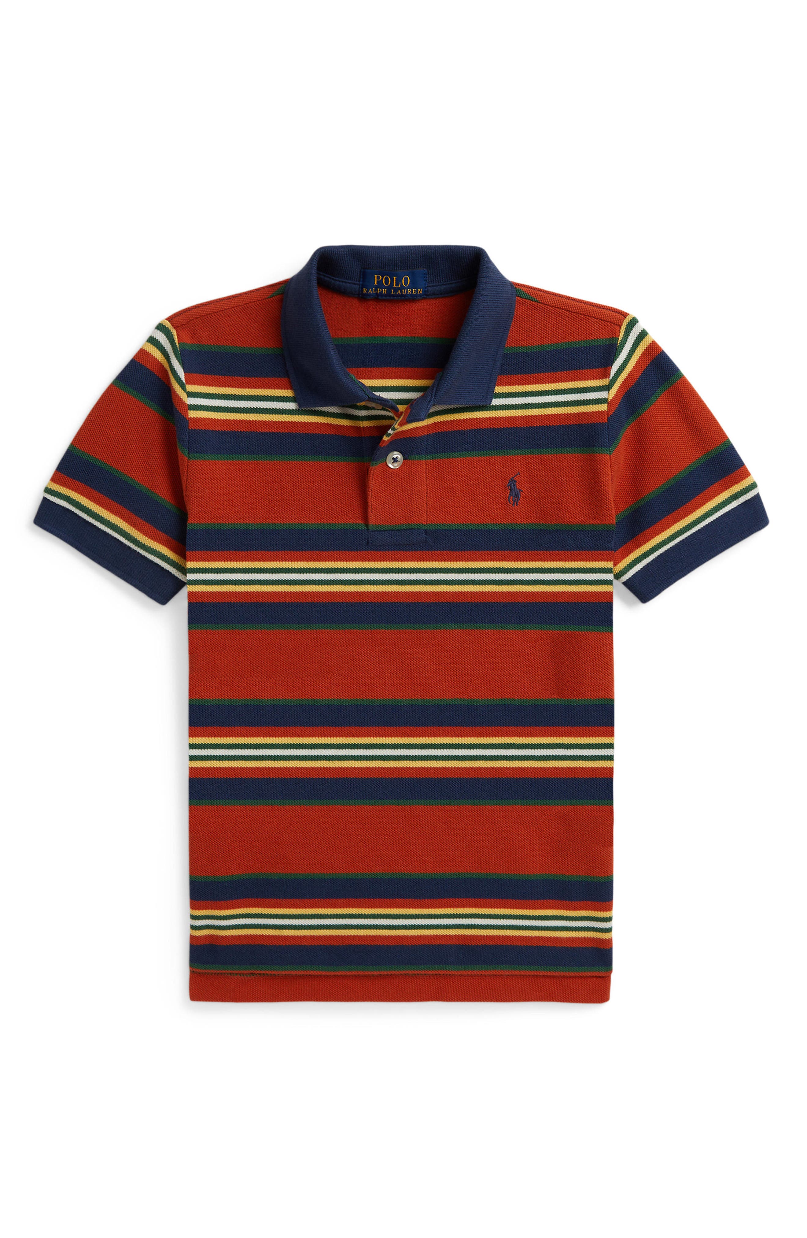 selected VARSITY ORANGE MULTI
