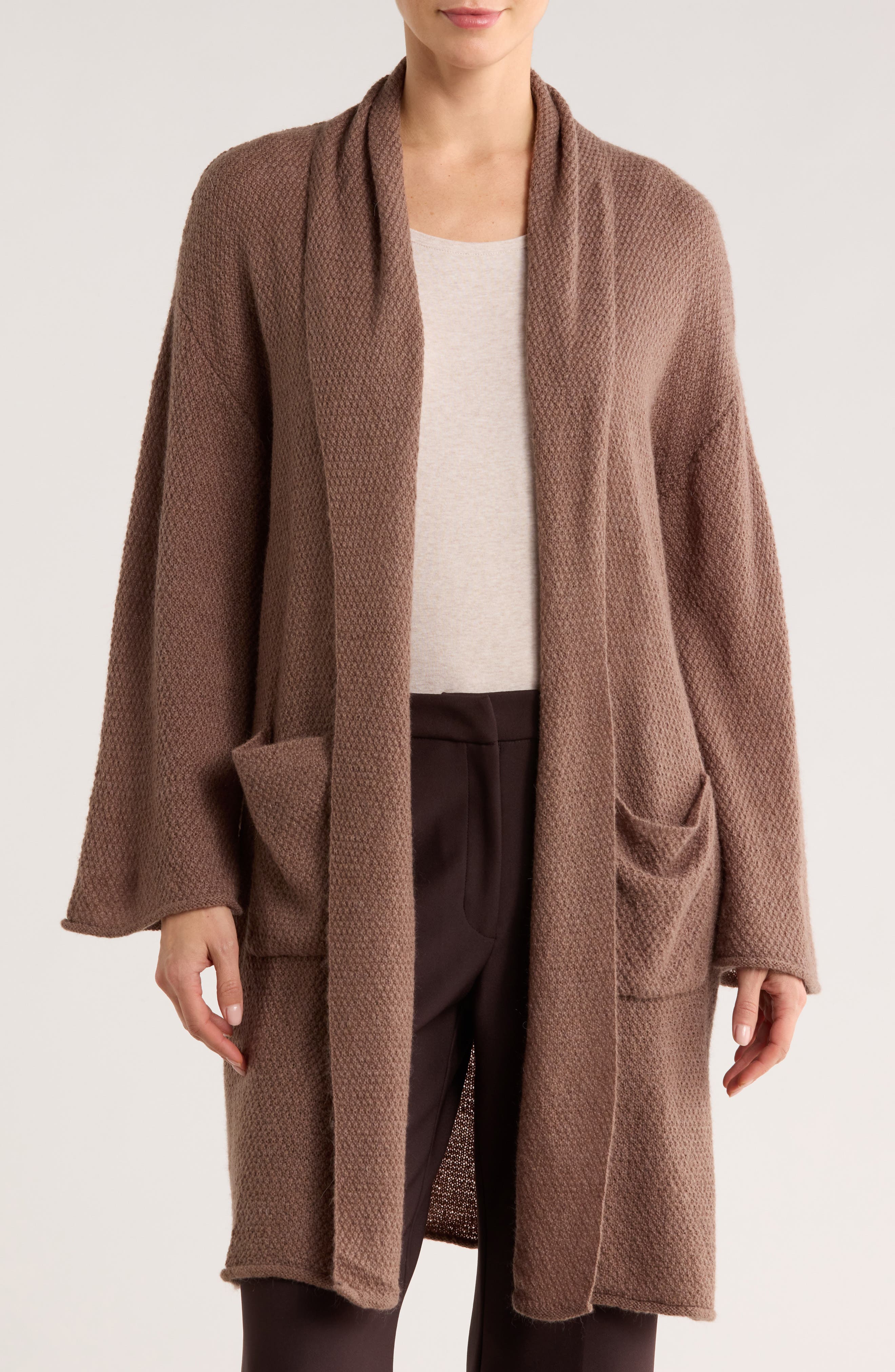Open Front Sweater Cardigan - image 3