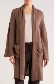 Renee C Open Front Sweater Cardigan