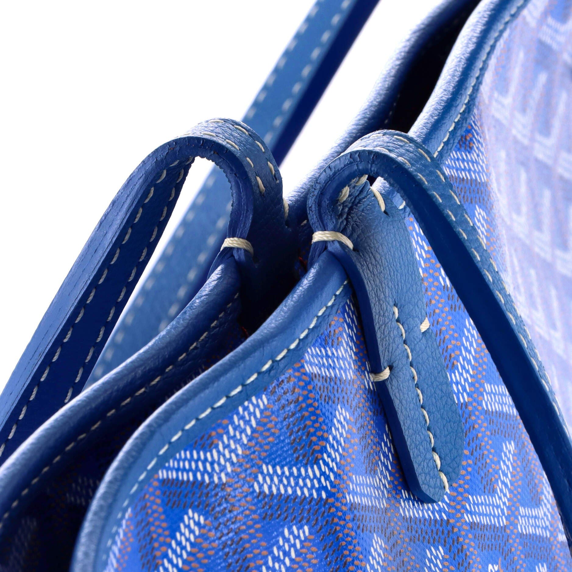 Pre-Owned Goyard Artois Tote Coated Canvas MM, Alternate, color, Blue