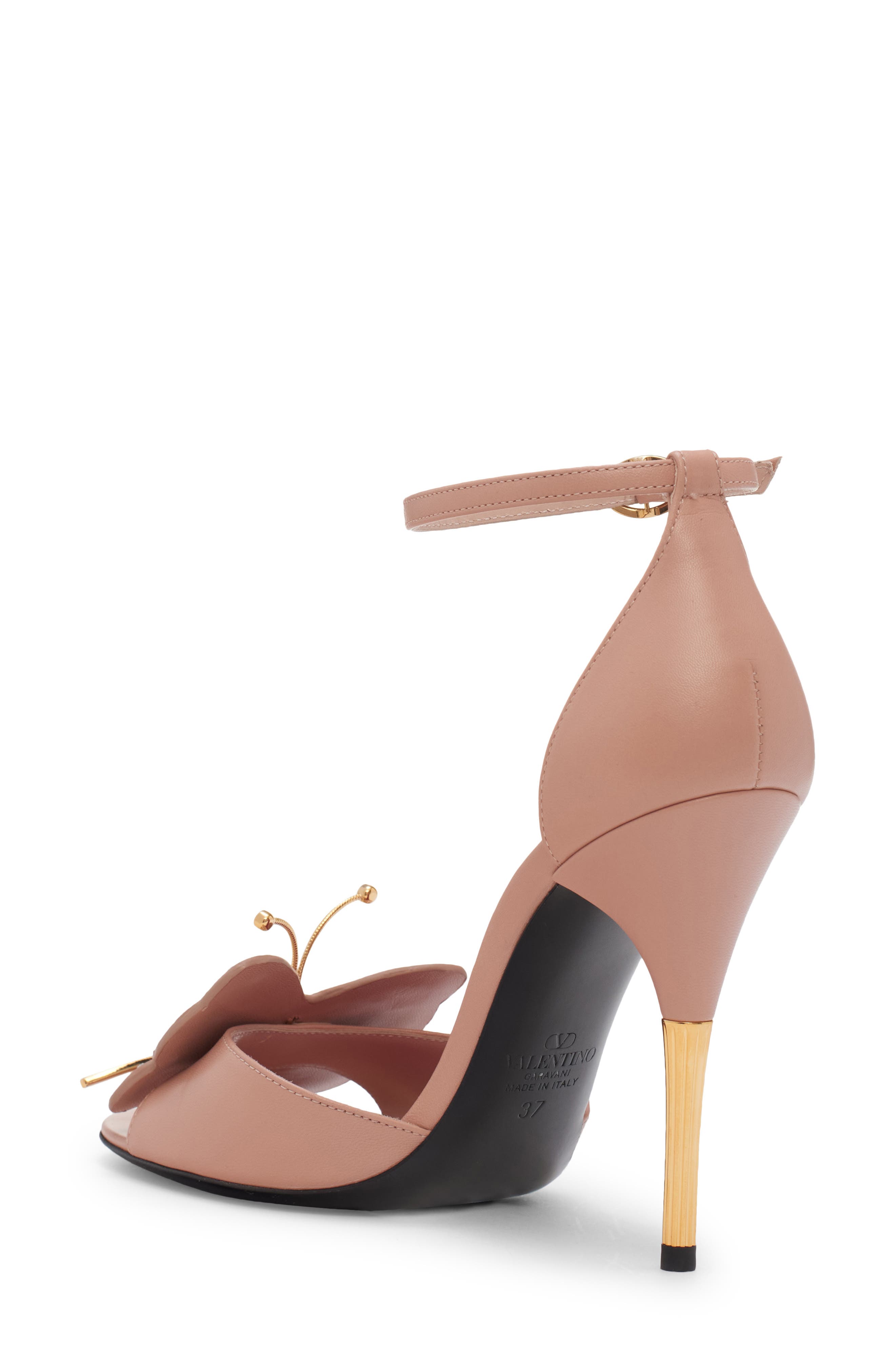 Flutterby Butterfly Sandal, Alternate, color, PALE ROSE