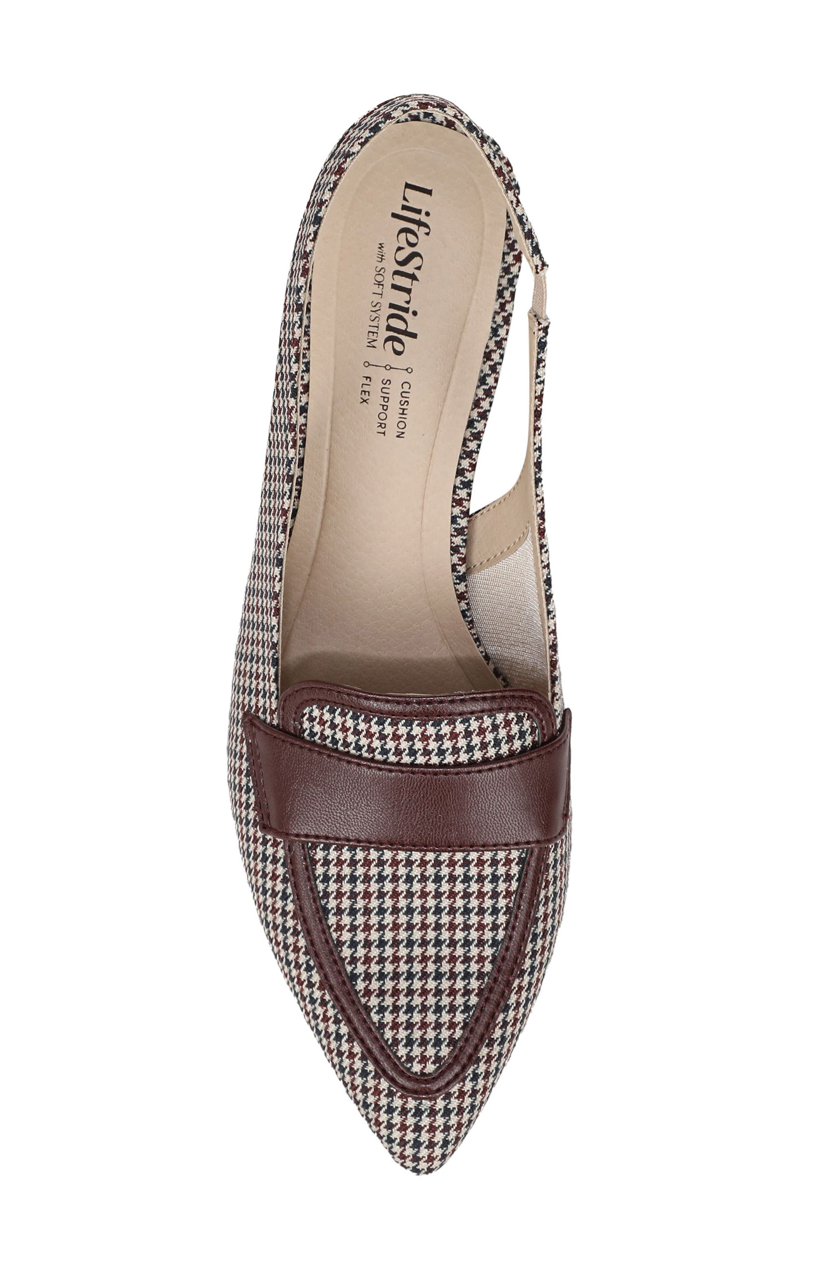 LifeStride Angel Slingback Pump, Alternate, color, Beige Multi