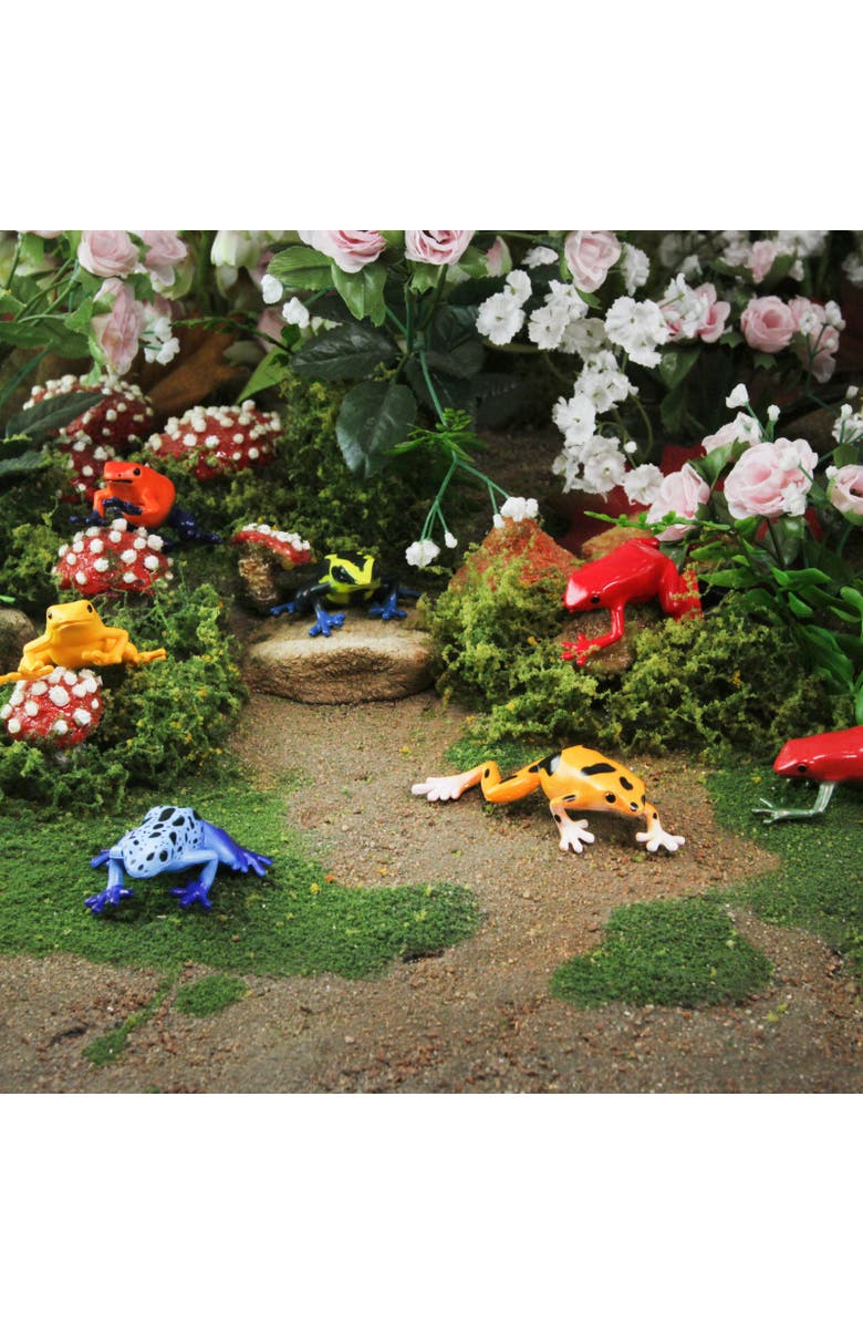Safari Ltd. Poison Dart Frogs Toy, Alternate, color, NO COLOR