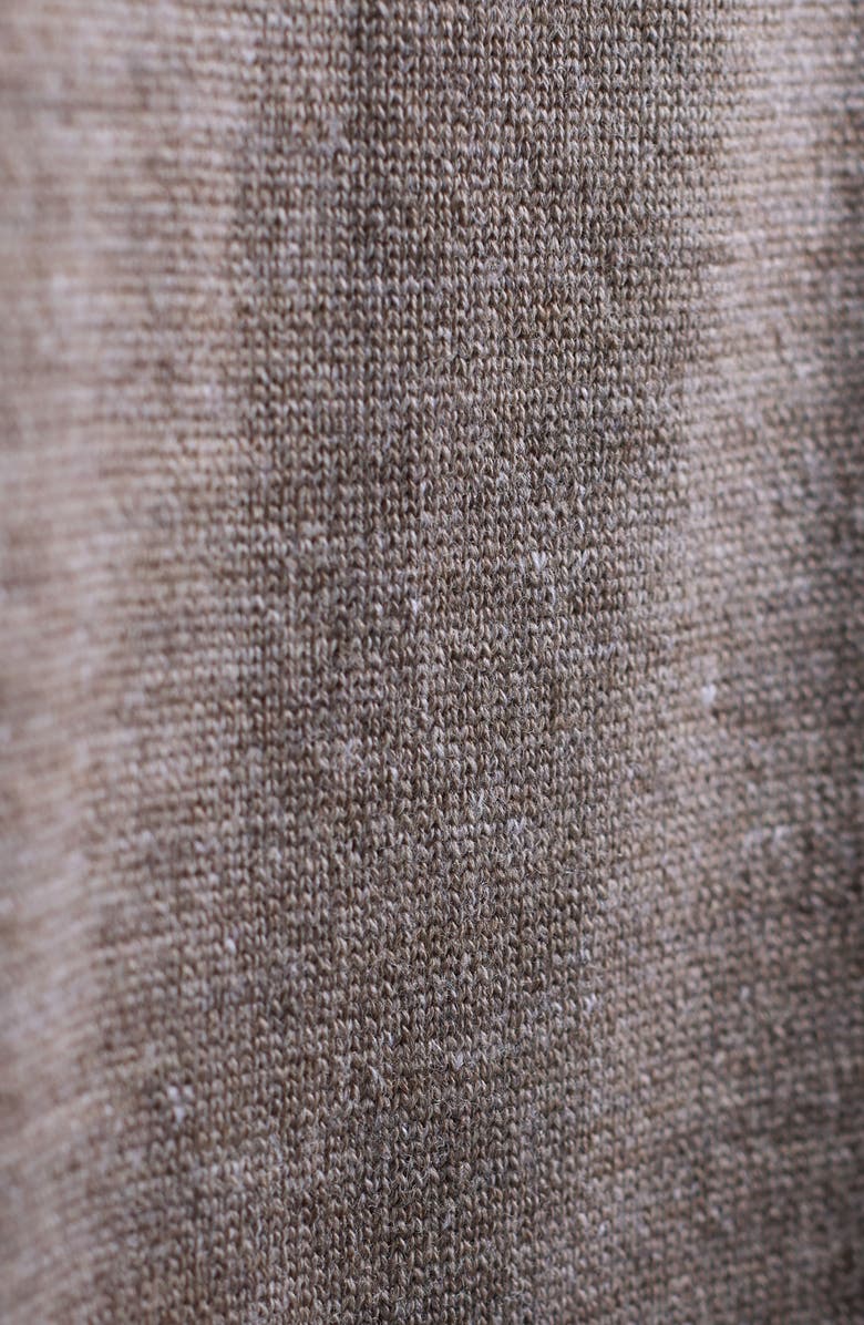 Bugatchi Meino Wool Hoodie Sweater, Alternate, color, Walnut