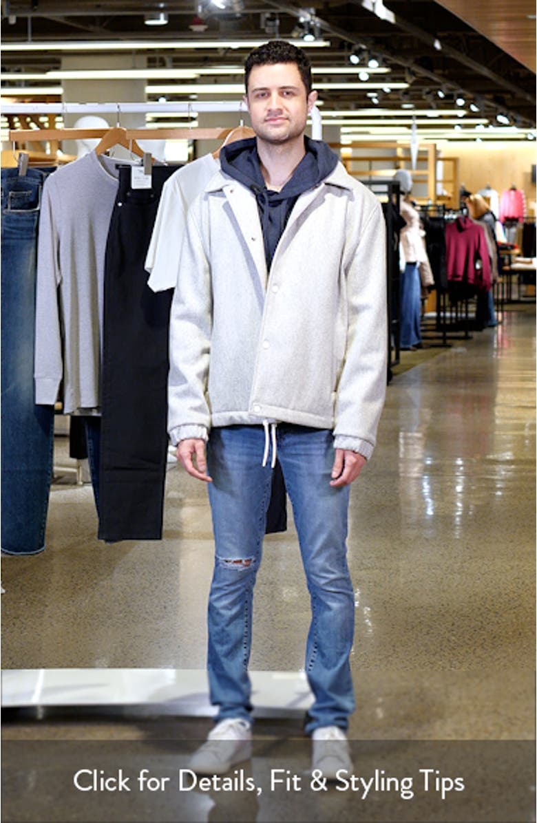 Baks Wool Blend Coach's Jacket, sales video thumbnail