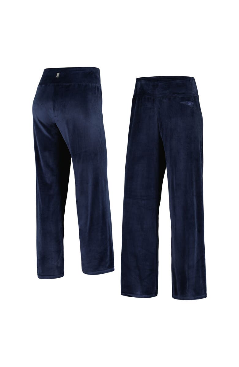 DKNY SPORT Women's DKNY Sport  Navy New England Patriots Demi Straight Leg Pants, Alternate, color, 