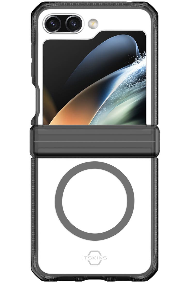 Supreme_R Hinge MagSafe Case for Samsung Galaxy Z Flip5, Main, color, Black
