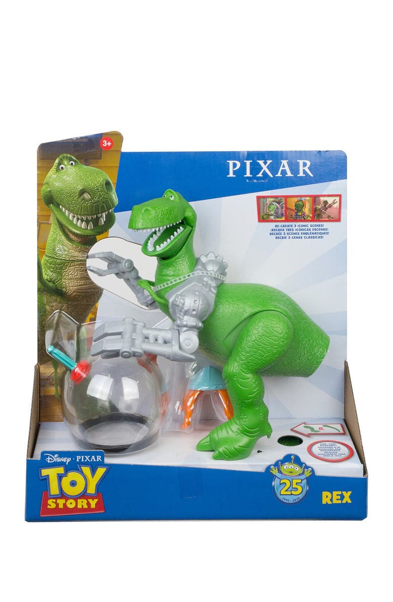 Mattel Disney Pixar Toy Story 25th Anniversary Rex, Main, color, 