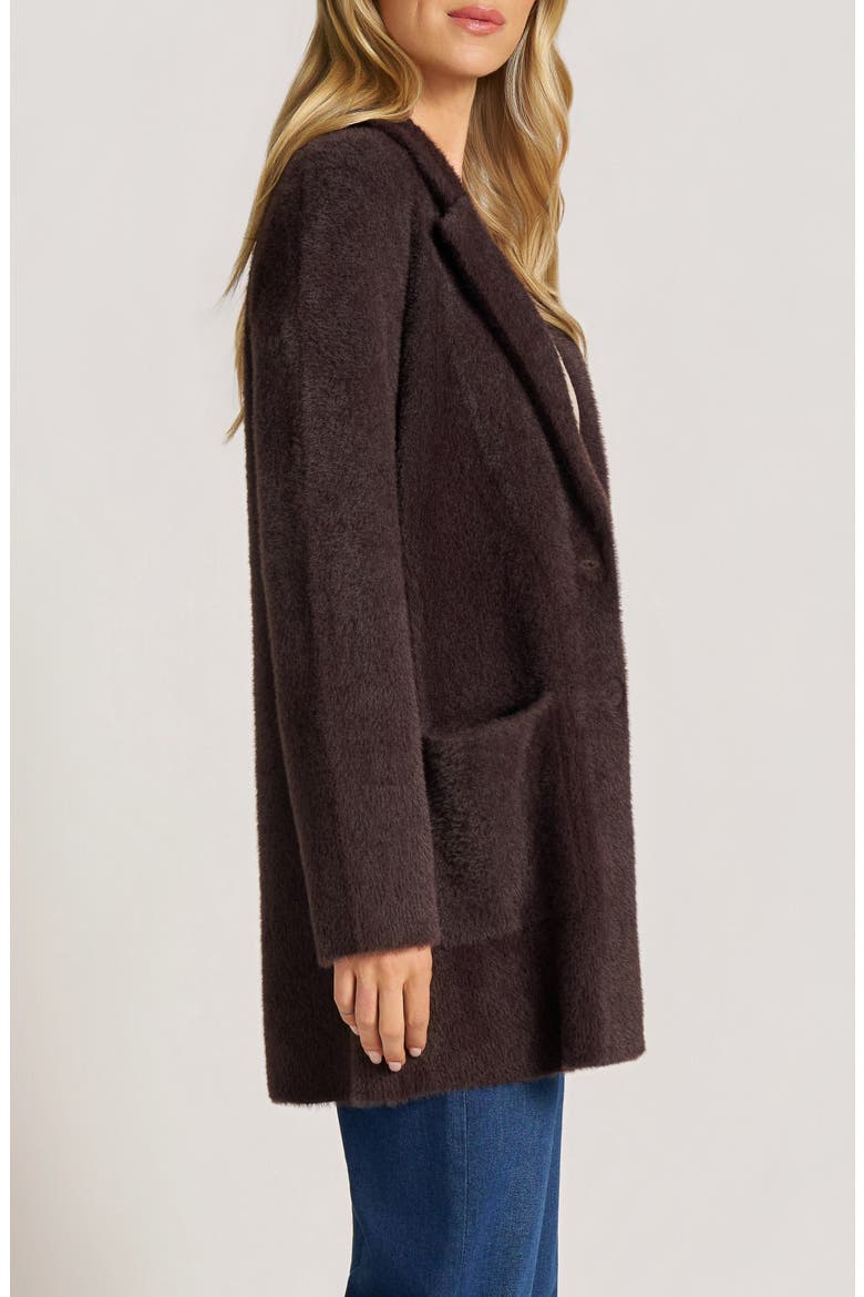 Vesper Two-Button Coatigan, Alternate, color, ESPRESSO