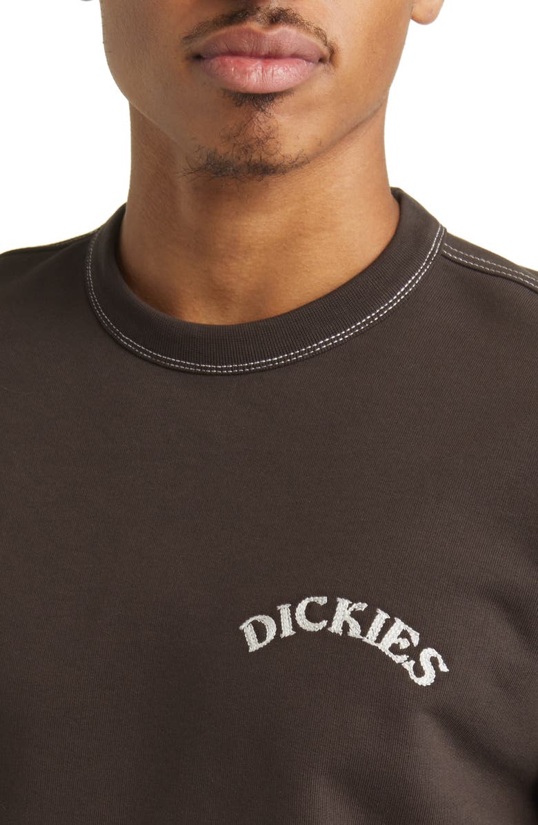 Dickies Cotton Logo Graphic Sweatshirt, Alternate, color, 