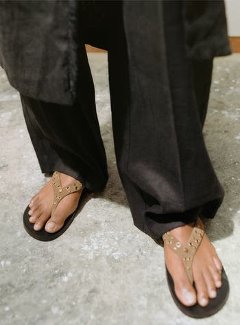 Grommet & Stud Flip Flop