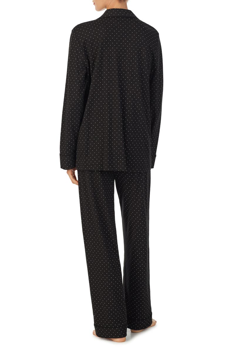 Lauren Ralph Lauren Long Sleeve Cotton Blend Pajamas, Alternate, color,
