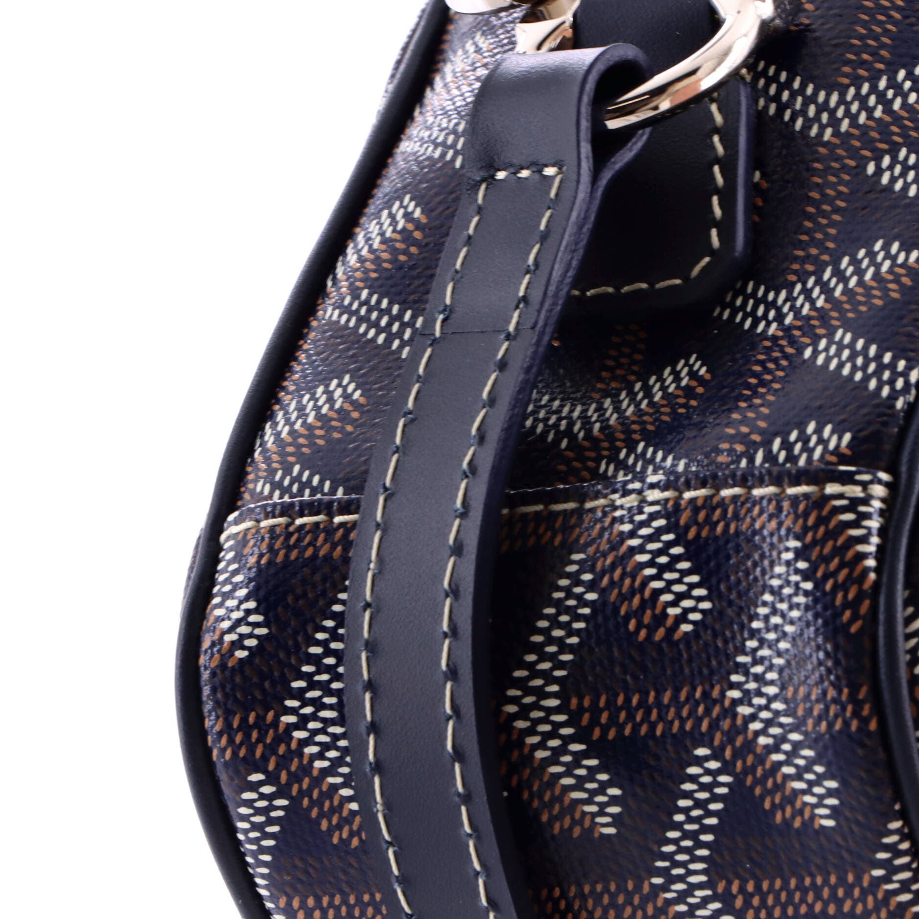 Cap Vert Bag Coated Canvas, Alternate, color, Blue