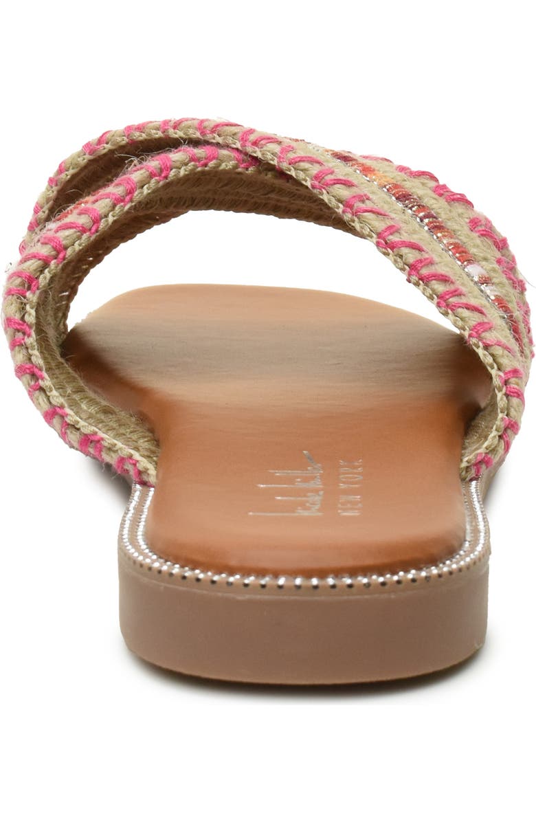 Nicole Miller Crossover Slide Sandal, Alternate, color,