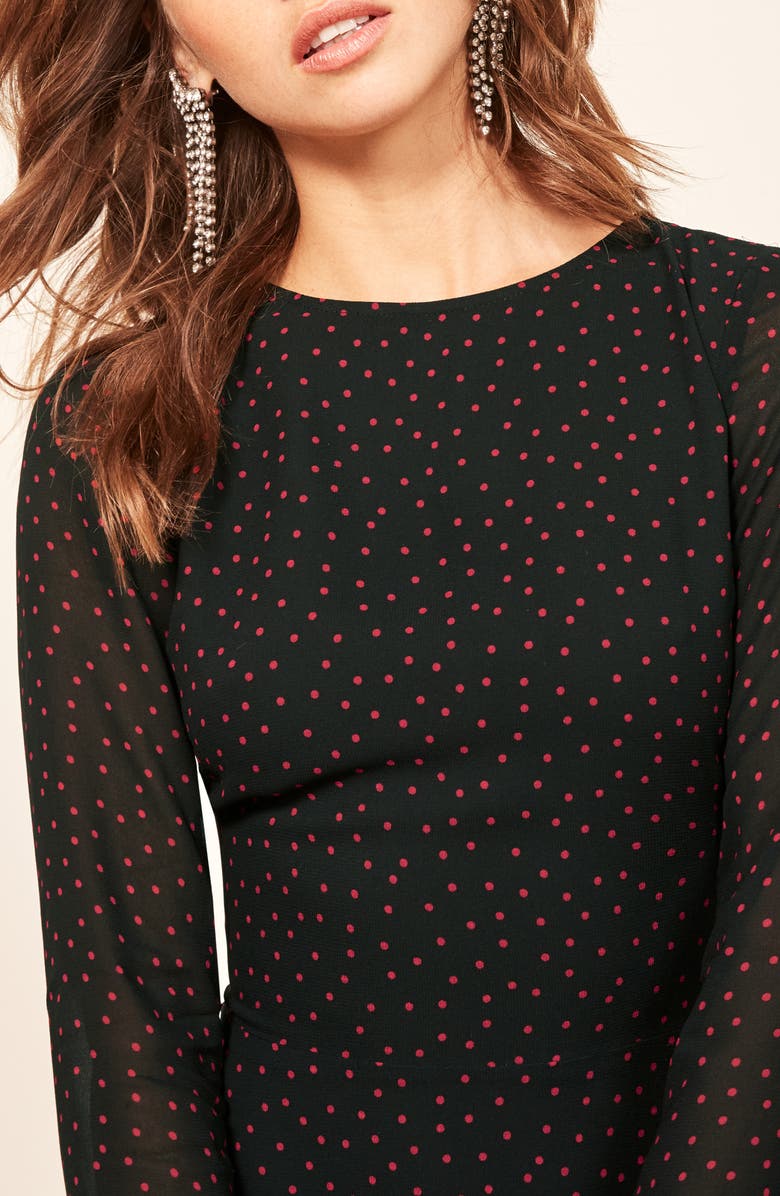 Reformation Mayra Dress, Alternate, color, Natalia