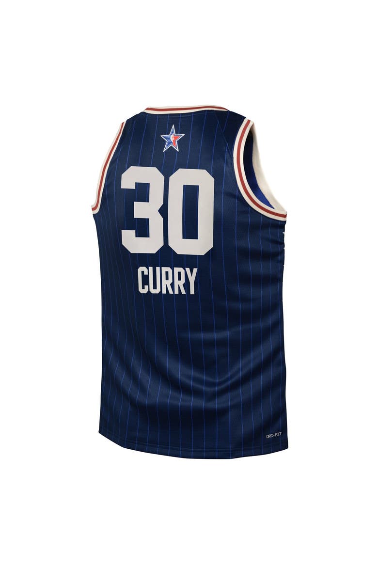 Youth Jordan Brand Stephen Curry Navy 2024 NBA All-Star Game Swingman Jersey, Alternate, color, Navy