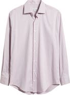 Peter Millar Conway Microcheck Crown Lite Performance Twill Button-Up Shirt