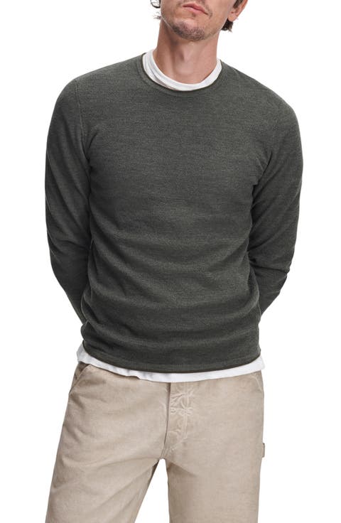 Brooks Wool Crewneck Sweater