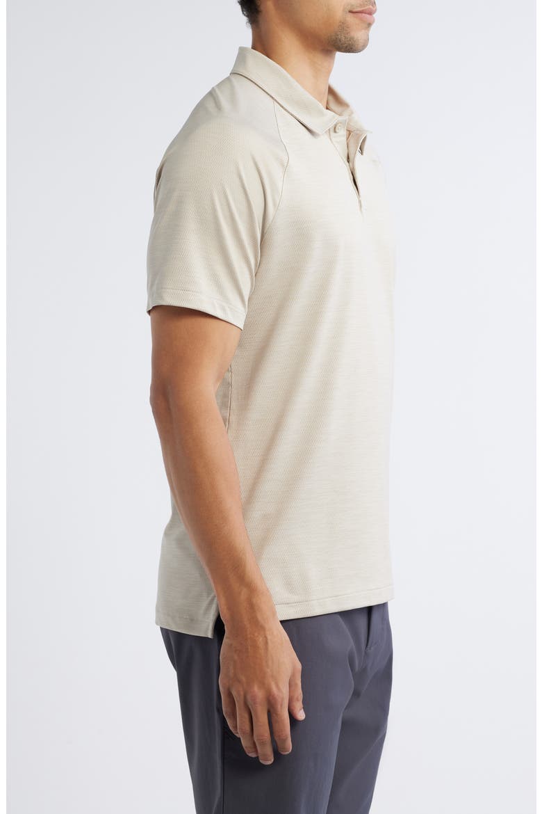 Chip Performance Golf Polo, Alternate, color, TAN ALUMINUM