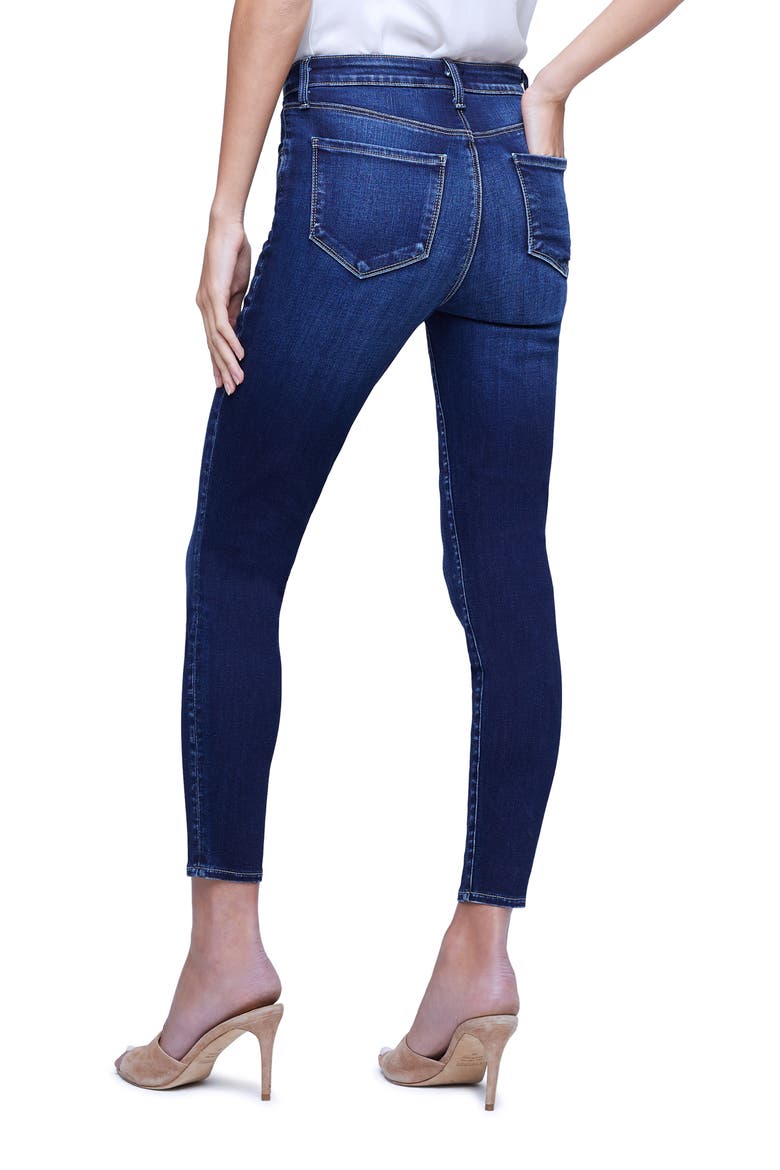 Margot Crop Skinny Jeans, Alternate, color, COLUMBIA