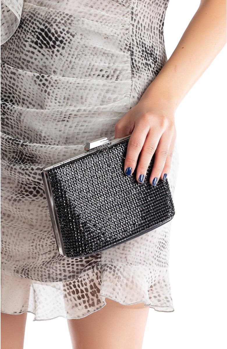 Forever & Always Shoes Marla Evening Clutch, Alternate, color,