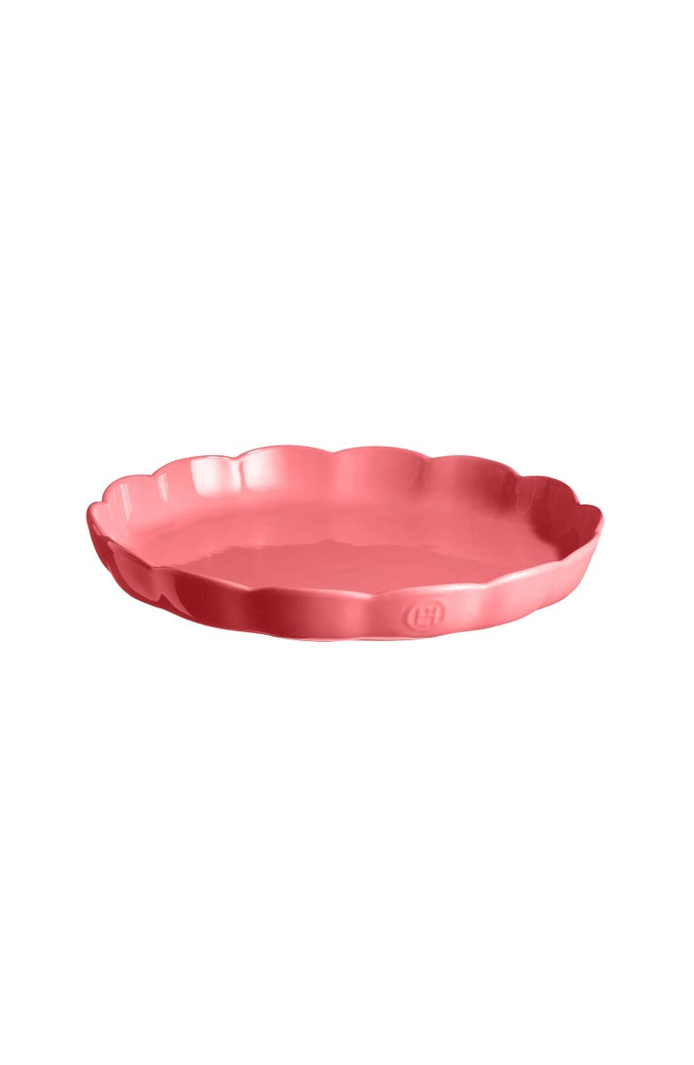 Emile Henry Madeleine Fluted Tart Dish, 12.2-Inch, Main, color, Rose
