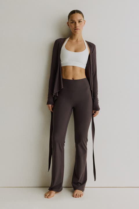 Flared Yoga Leggings With Softmove