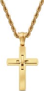 EDFORCE Men's Cross Pendant Necklace