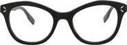 McQueen 47mm Cat Eye Optical Glasses
