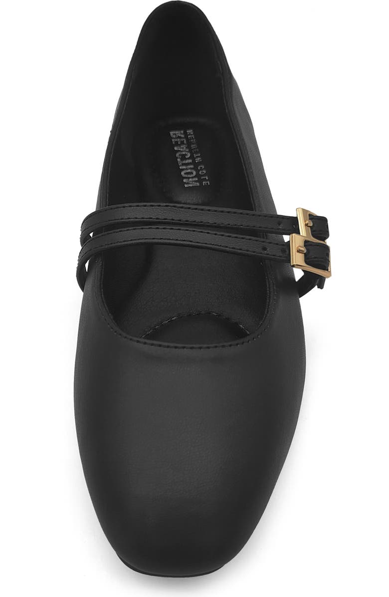 Reaction Kenneth Cole Malibu Mary Jane Flat, Alternate, color, Black
