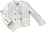 Petite Maison Kids Lace Overlay Blazer