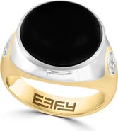EFFY Round Onyx Ring