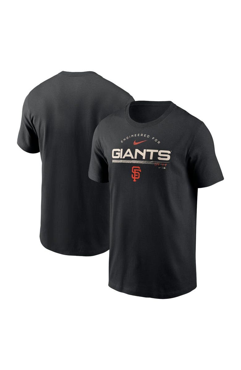 Nike Men's Nike Black San Francisco Giants Team Engineered Performance T-Shirt, Main, color,