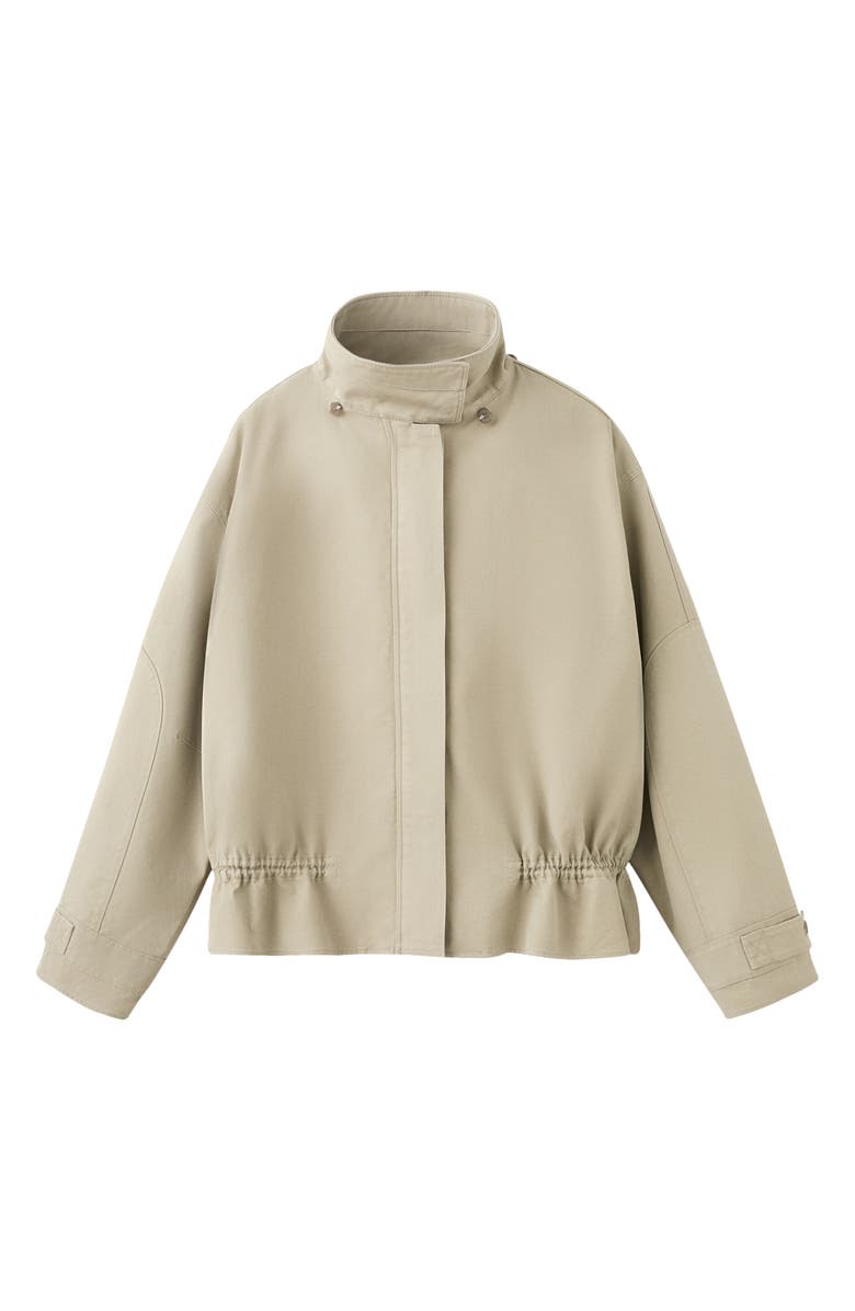 MANGO High Neck Oversize Parka with Removable Hood, Main, color, 