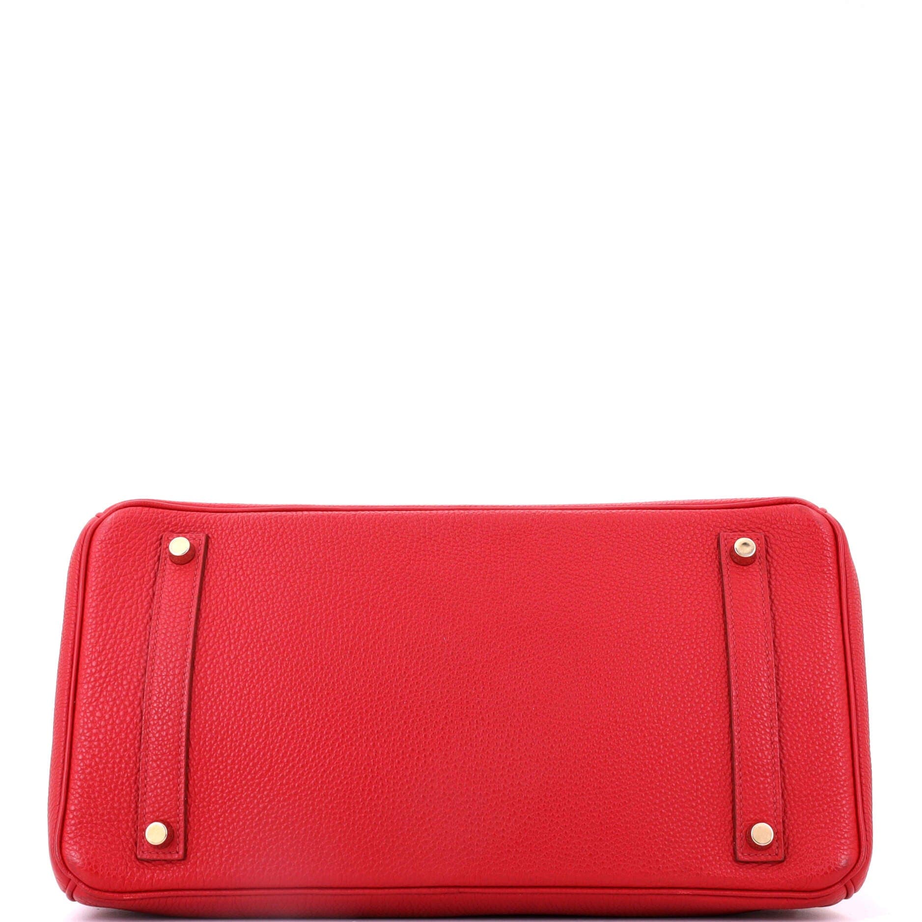 Birkin Handbag Red Togo with Gold Hardware 35, Alternate, color, Red