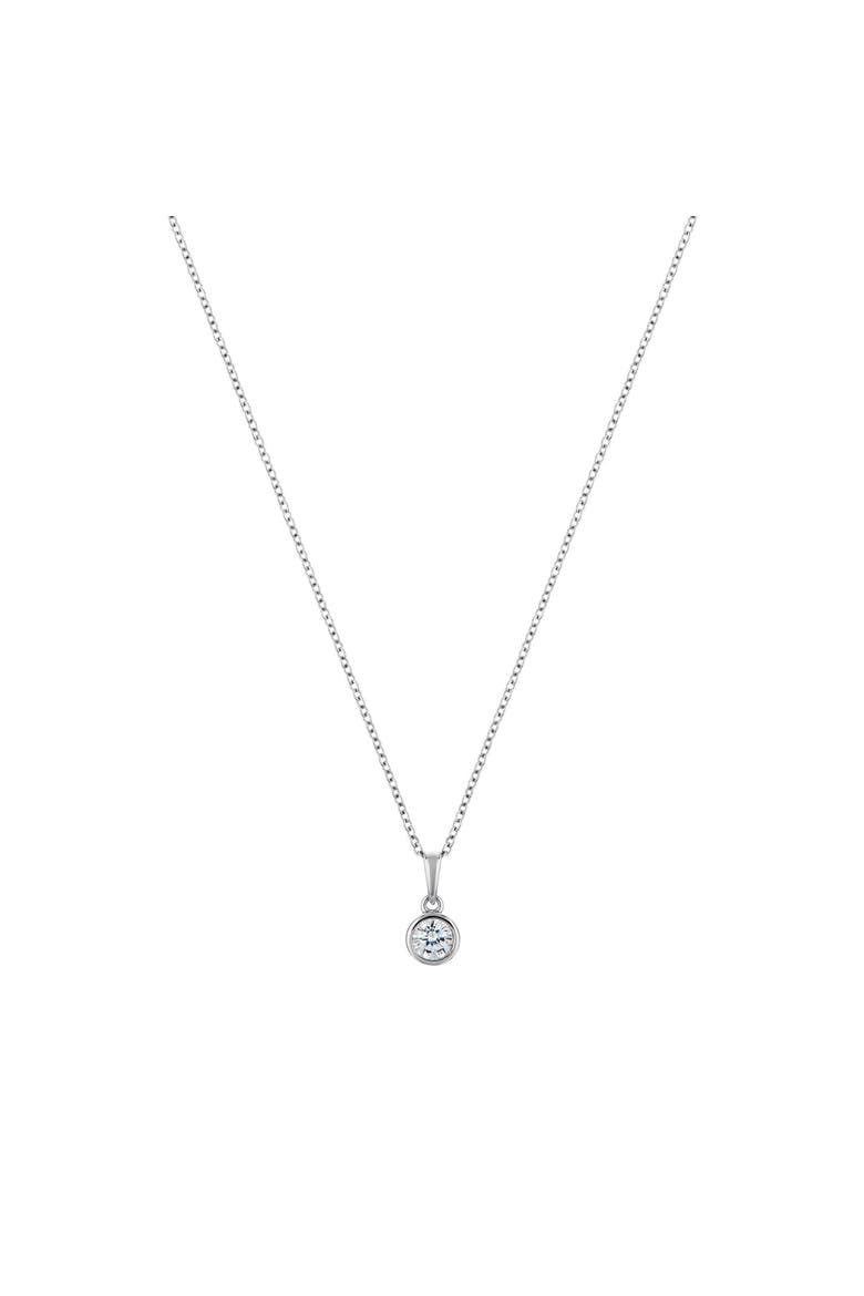 Circle of Life Sterling Silver Necklace, Main, color, Silver
