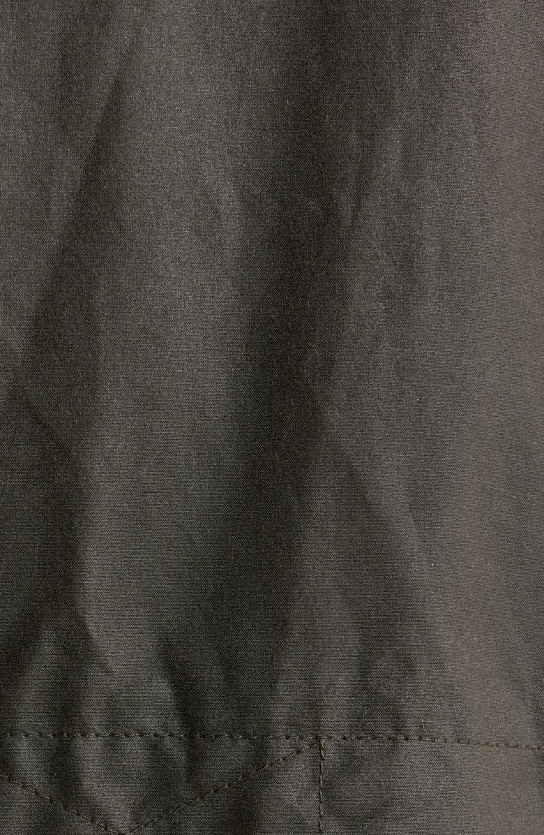 Barbour Croxdale Waxed Cotton Jacket, Alternate, color, Archive Olive