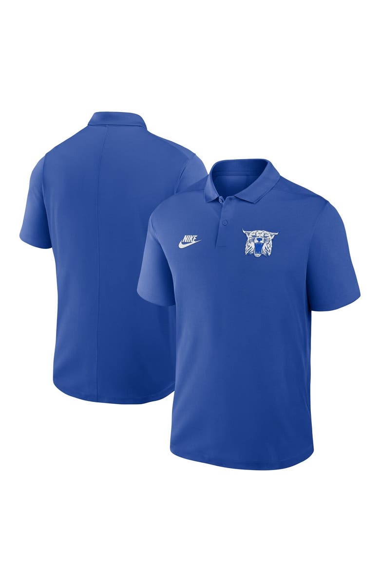 Nike Men's Nike Royal Kentucky Wildcats Primetime Victory Legacy Vault Logo Performance Polo, Alternate, color, Royal